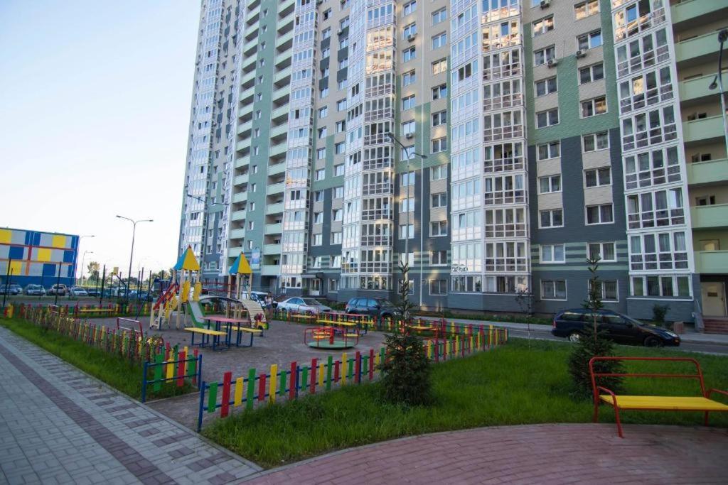 Osokorky Delux Apartment Kyiv Exterior foto